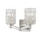 Z-Lite Aubrey 2 Light Vanity, Brushed Nickel & Clear 1931-2V-BN - alternate 5